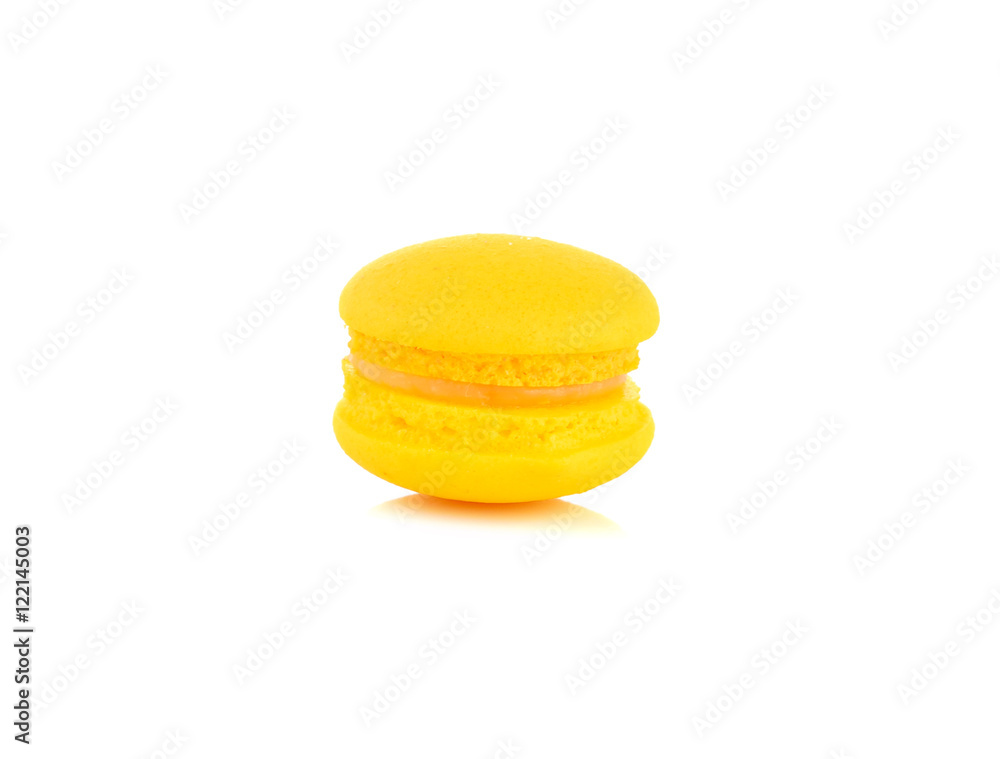 Macaroons on white background Macaroons on white background