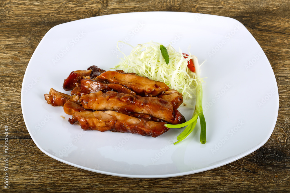 Teriyaki chicken Teriyaki chicken