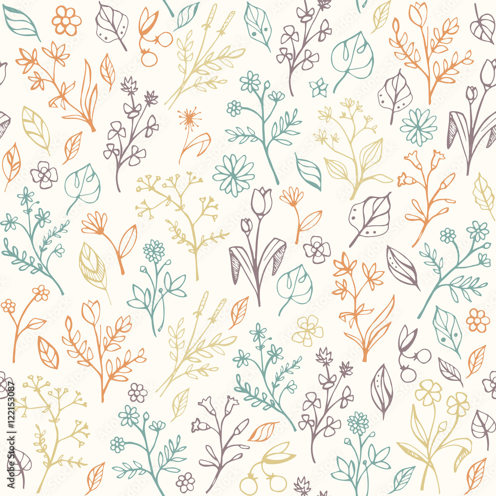 Floral seamless pattern