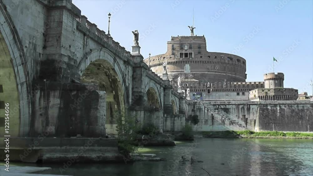 Mausoleum of Hadrian, Castle of the Holy Angel, Tiber River and Bridge, Rome, Italy, 4k
Mausoleum of Hadrian, Castle of the Holy Angel, Tiber River and Bridge, Rome, Italy, 4k