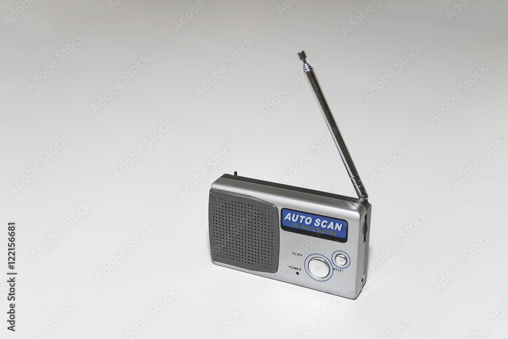 Small traditional FM radio Small traditional FM radio