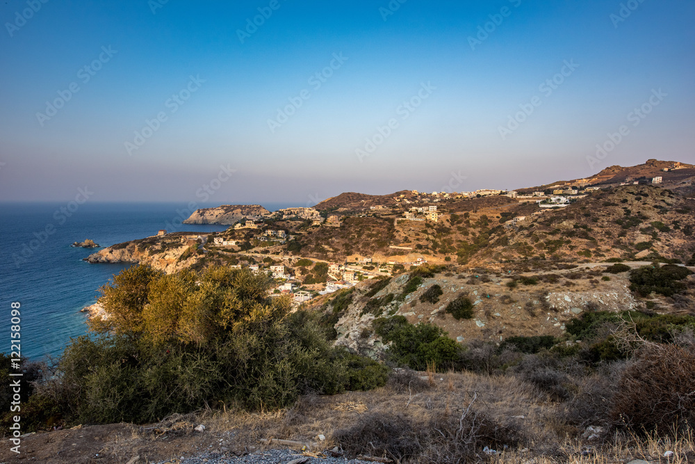 Coast on crete