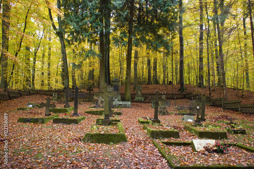 Cmentarz leśników w Pysznie na Kaszubach