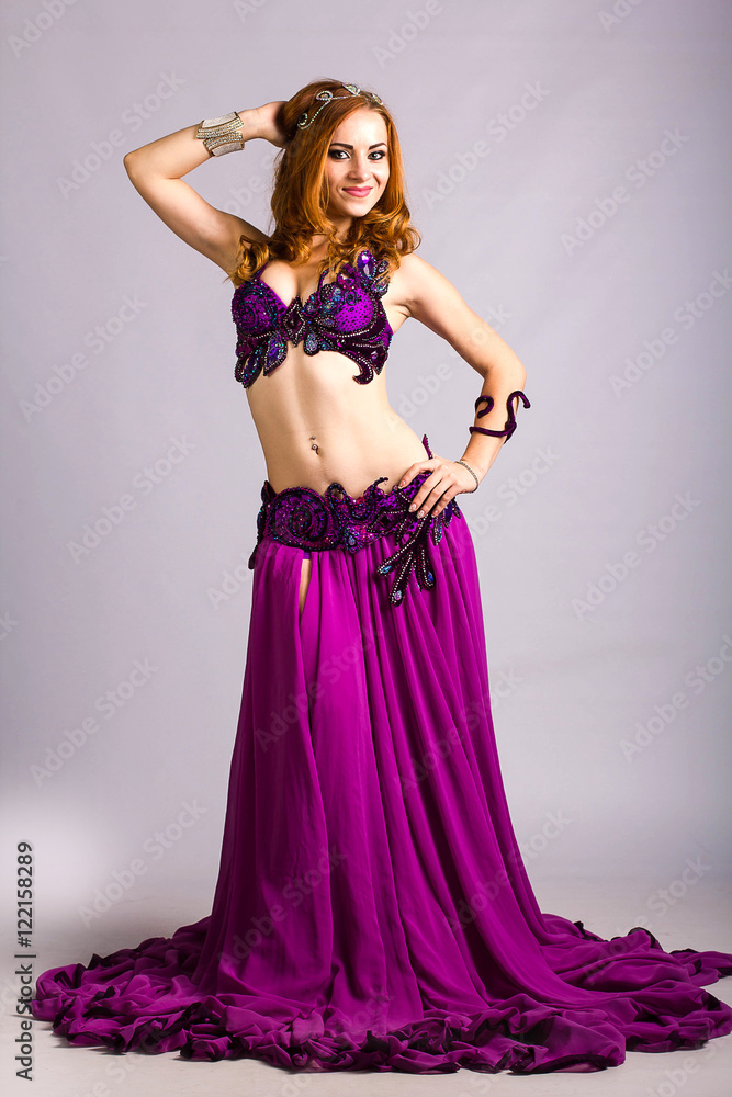 Beautiful exotic belly dancer woman Beautiful exotic belly dancer woman