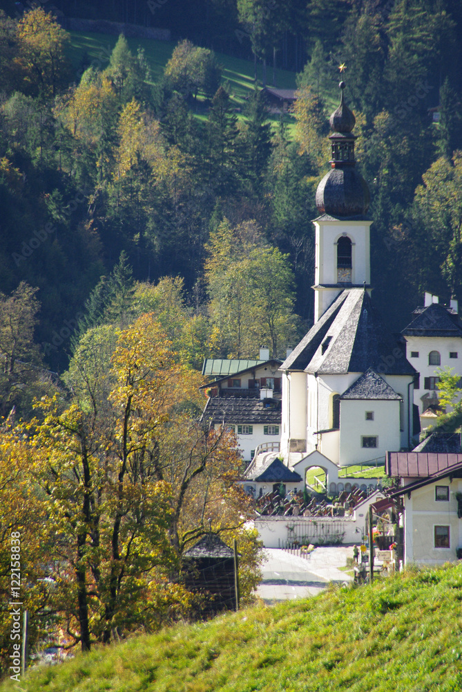 L'église de Ramsau bei Berchtesgaden