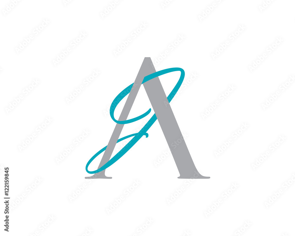 Neo AJ JA Letter Logo Icon Neo AJ JA Letter Logo Icon