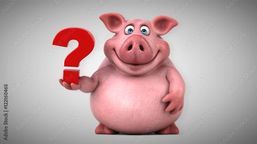 Fun pig - 3D Animation Fun pig - 3D Animation