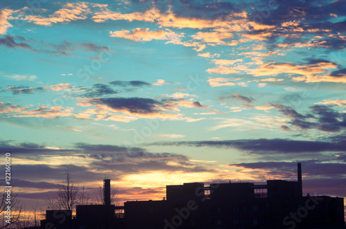 Sunset city © Antti