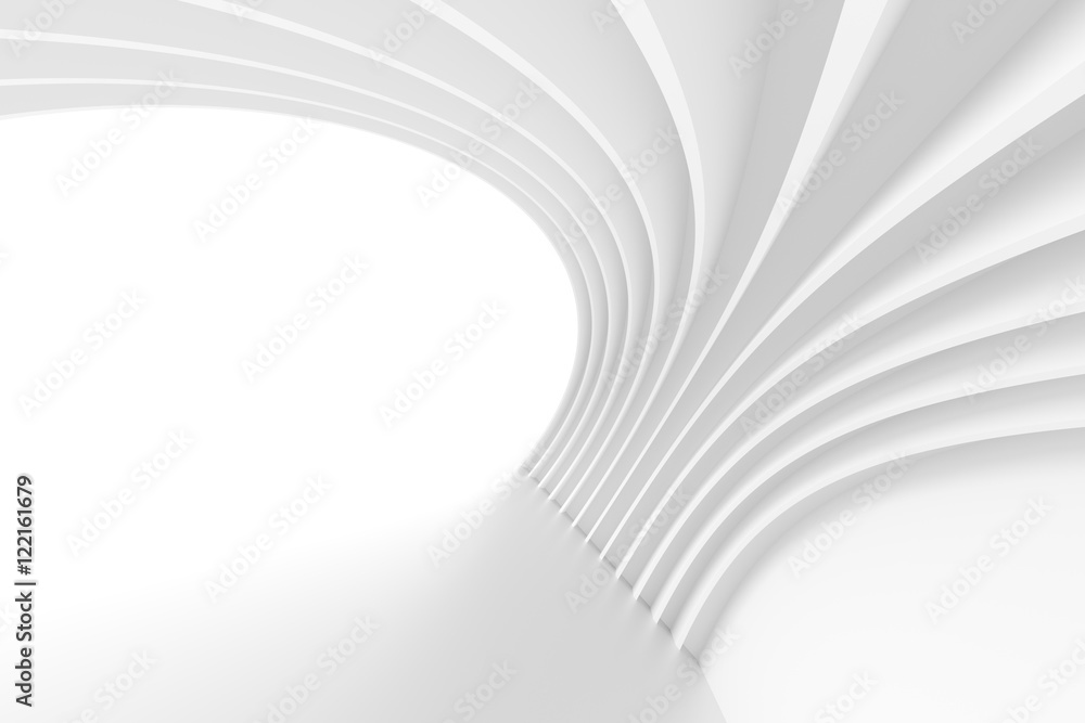 Naklejka premium Architecture Circular Background