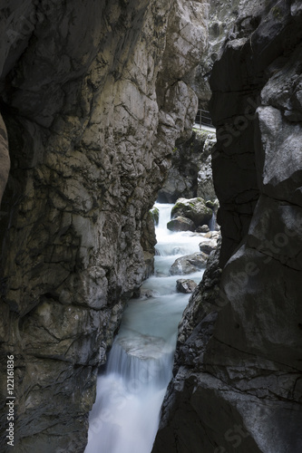 In der Höllentalklamm bei Garmisch, Bayern