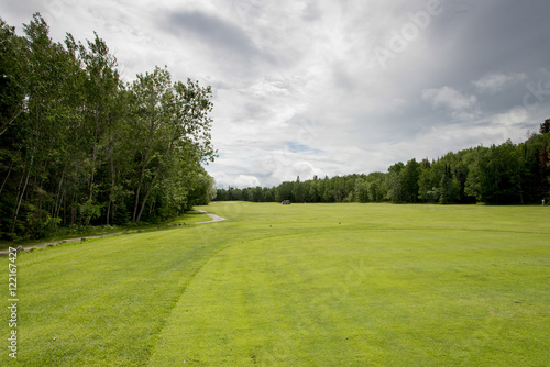 Golf course, Hecla Grindstone Provincial Park, Manitoba, Canada