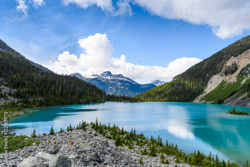 Majestic mountain Joffre lake in British Columbia Canada.. © Olesya