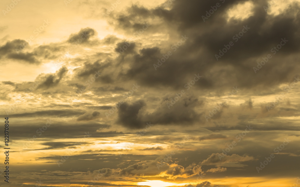 Fototapeta premium cloudy sky