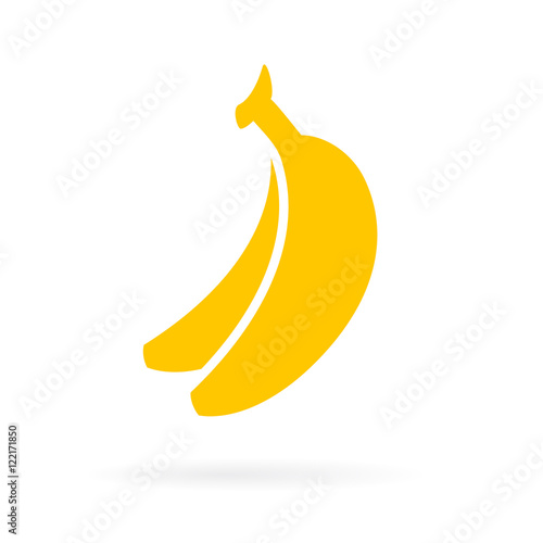 Ripe banana icon