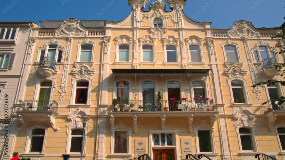 Bad EMS, Germany a beautiful town in Sunny weather Bad EMS, Germany a beautiful town in Sunny weather