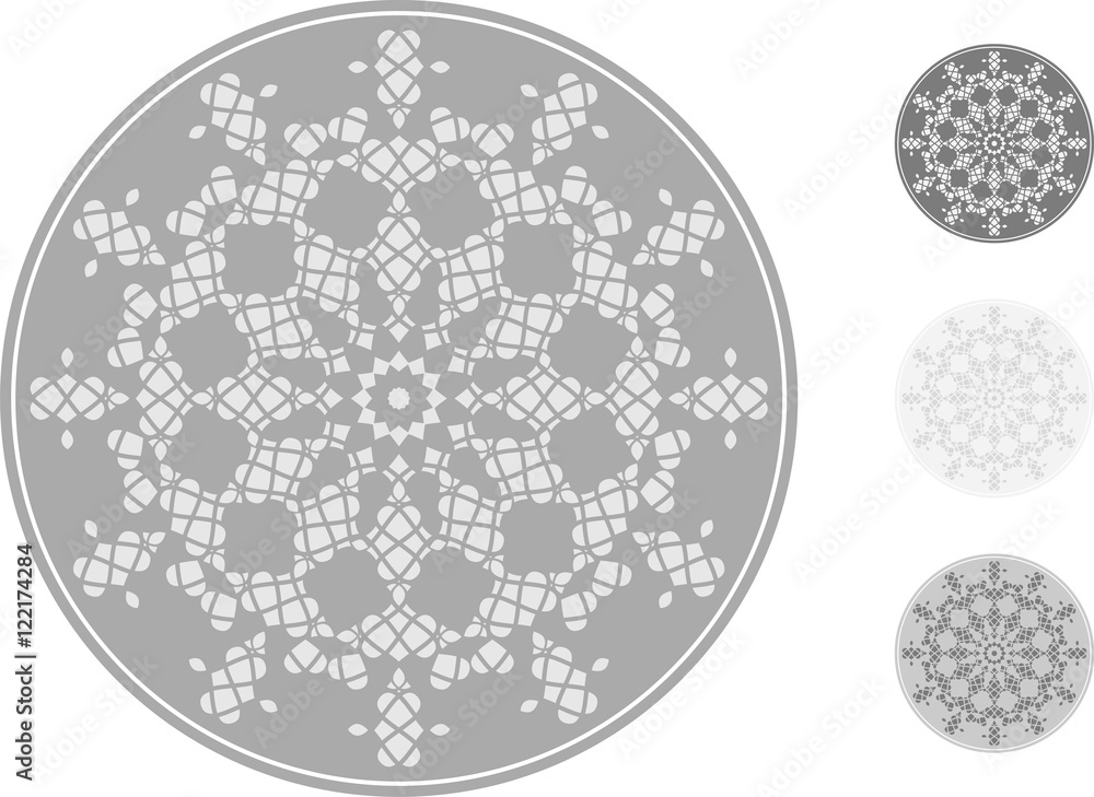 Decorative and elegant design, imitating to stained glass gray 4 Decorative and elegant design, imitating to stained glass gray 4