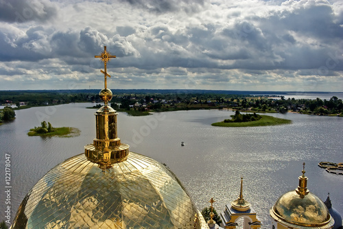 Golden Dome Orthodox Cathedreal photo