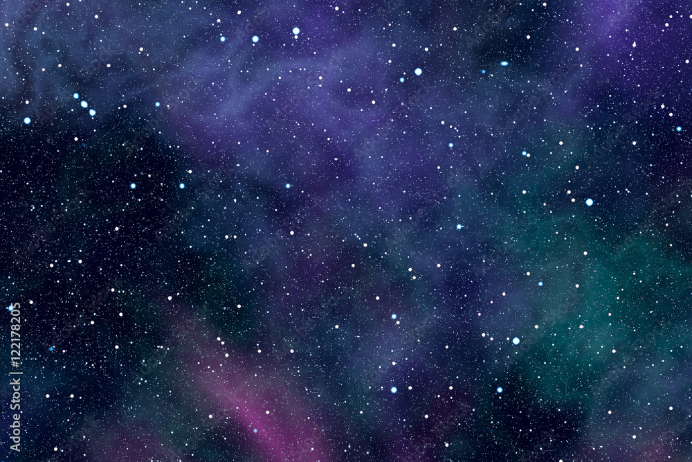 Obraz premium Space nebula stars