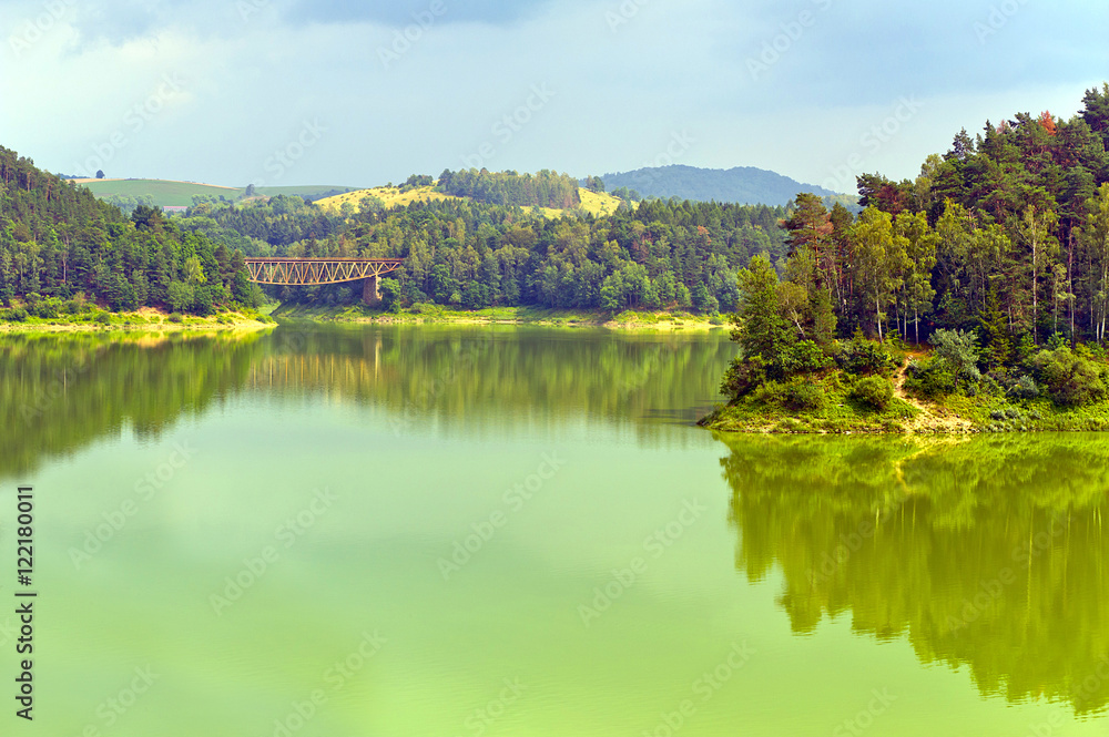 Obraz premium Pilchowickie lake