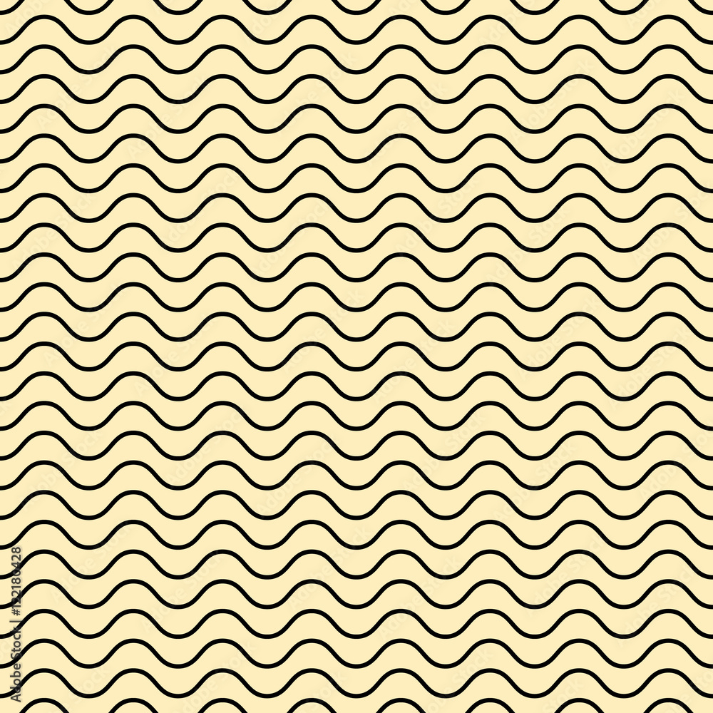 Vector seamless abstract pattern, waves Vector seamless abstract pattern, waves