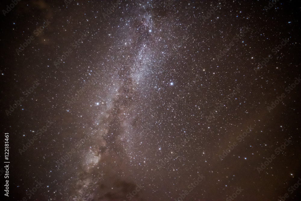 Night Sky with Milky Way and Starts Night Sky with Milky Way and Starts