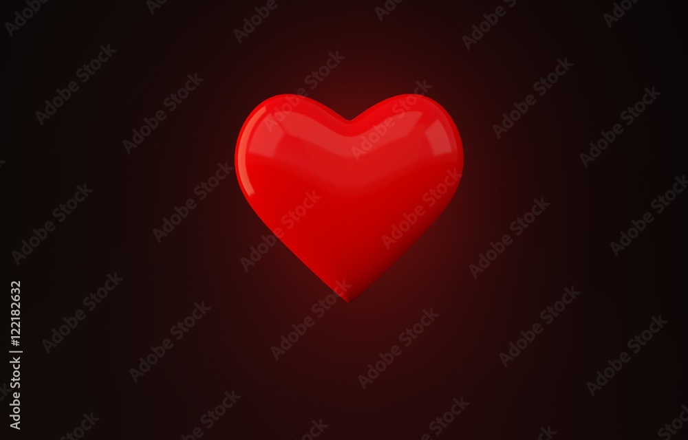 heart 3D photo