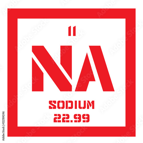 Sodium chemical element
