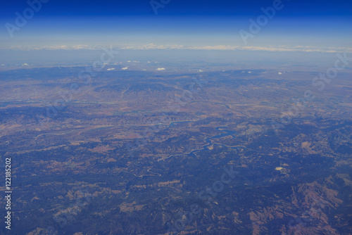 Aerial view of Lake Nacimiento © Kit Leong