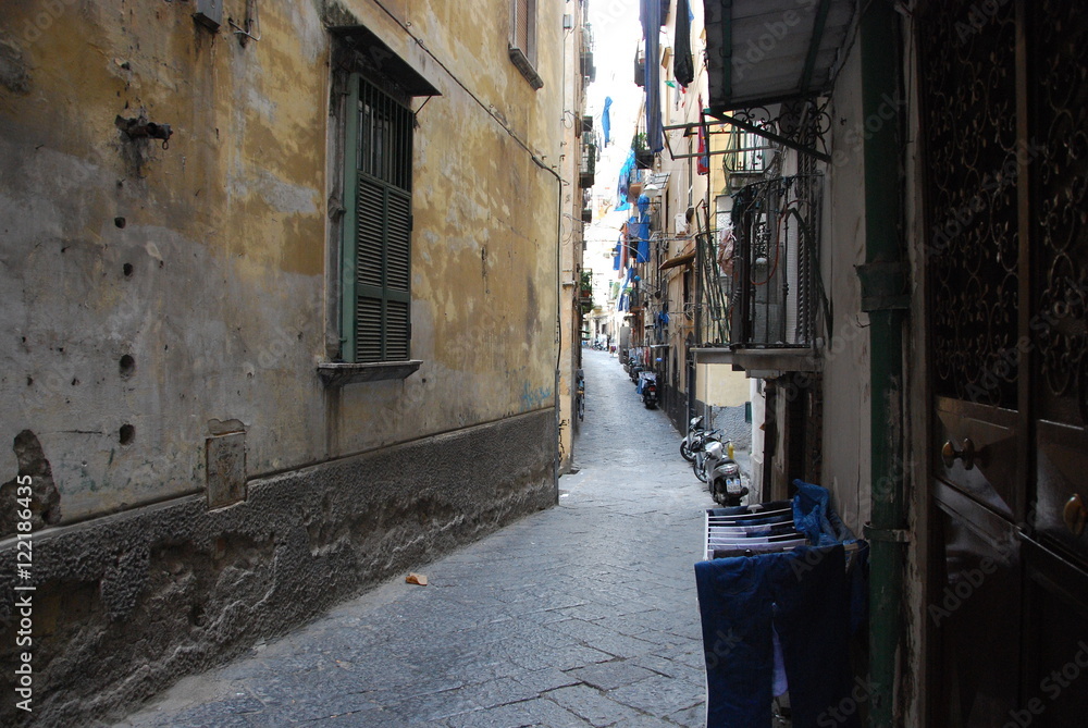 Rues de Naples, Italie