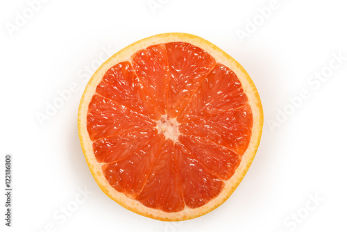 Cutout of a Grapefruit Slice