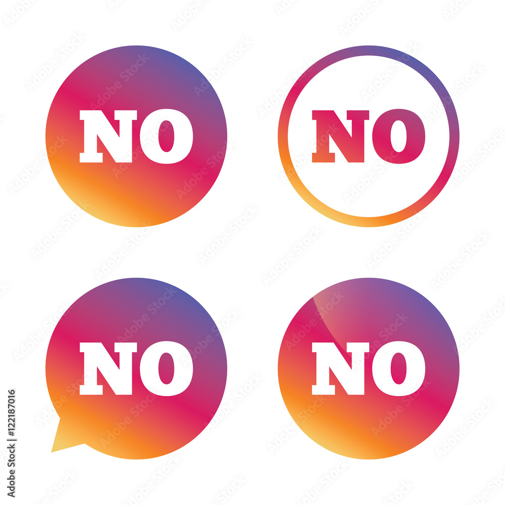 Norwegian language sign icon. NO translation. Norwegian language sign icon. NO translation.