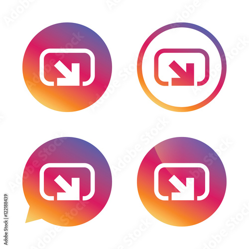 Free Download Action sign icon. Share symbol. - GFXLoad