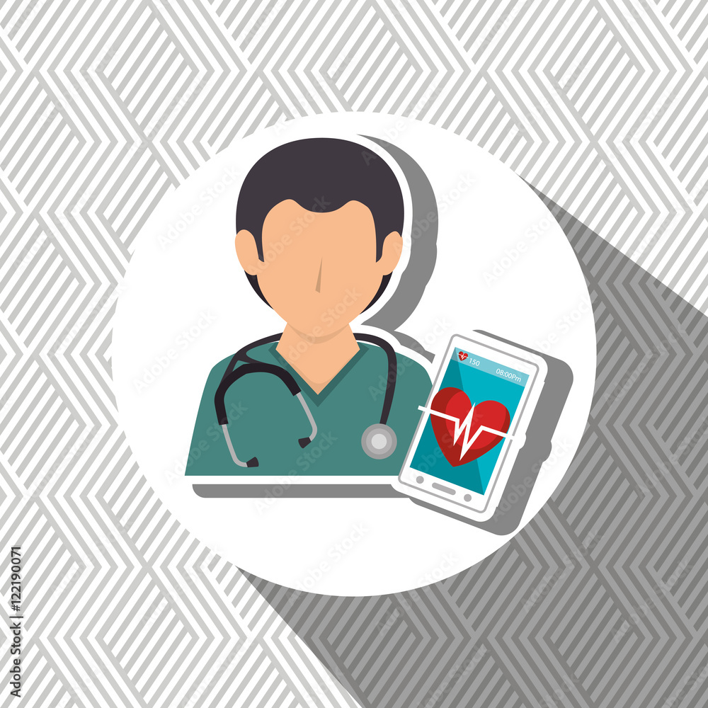 nurse stethoscope medical service vector illustration eps 10 nurse stethoscope medical service vector illustration eps 10
