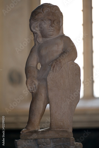 cherub at the Malatesta Temple of Rimini