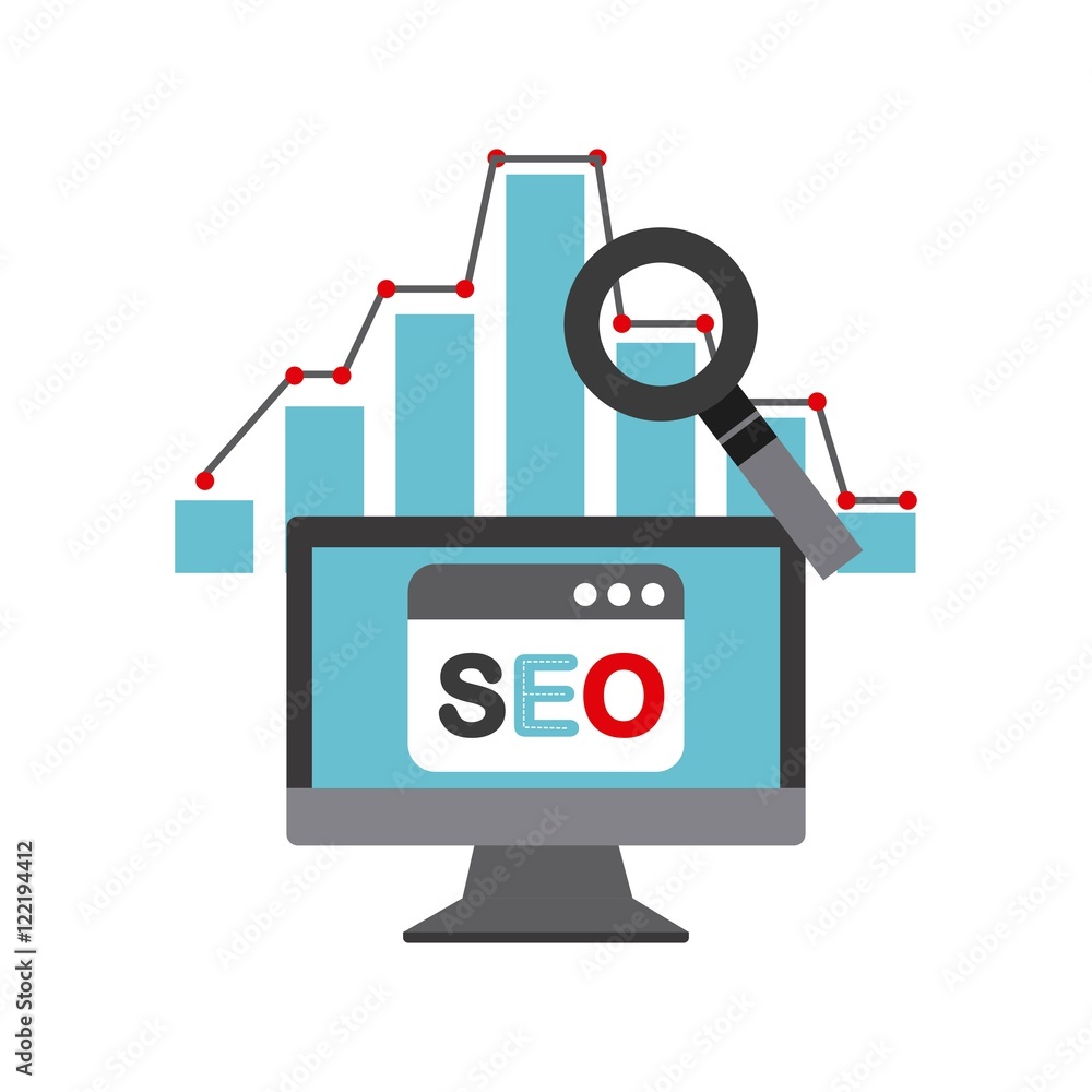 search engine optimization flat icons vector illustration design search engine optimization flat icons vector illustration design