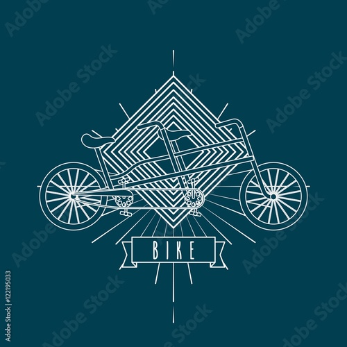 love my bicycle lifestyle concept icon vector illustration design