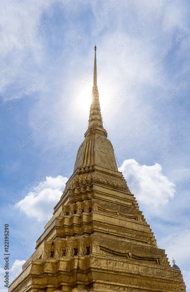Wat Phra Kaeo or Grand Palace , Temple of the Emerald Buddha