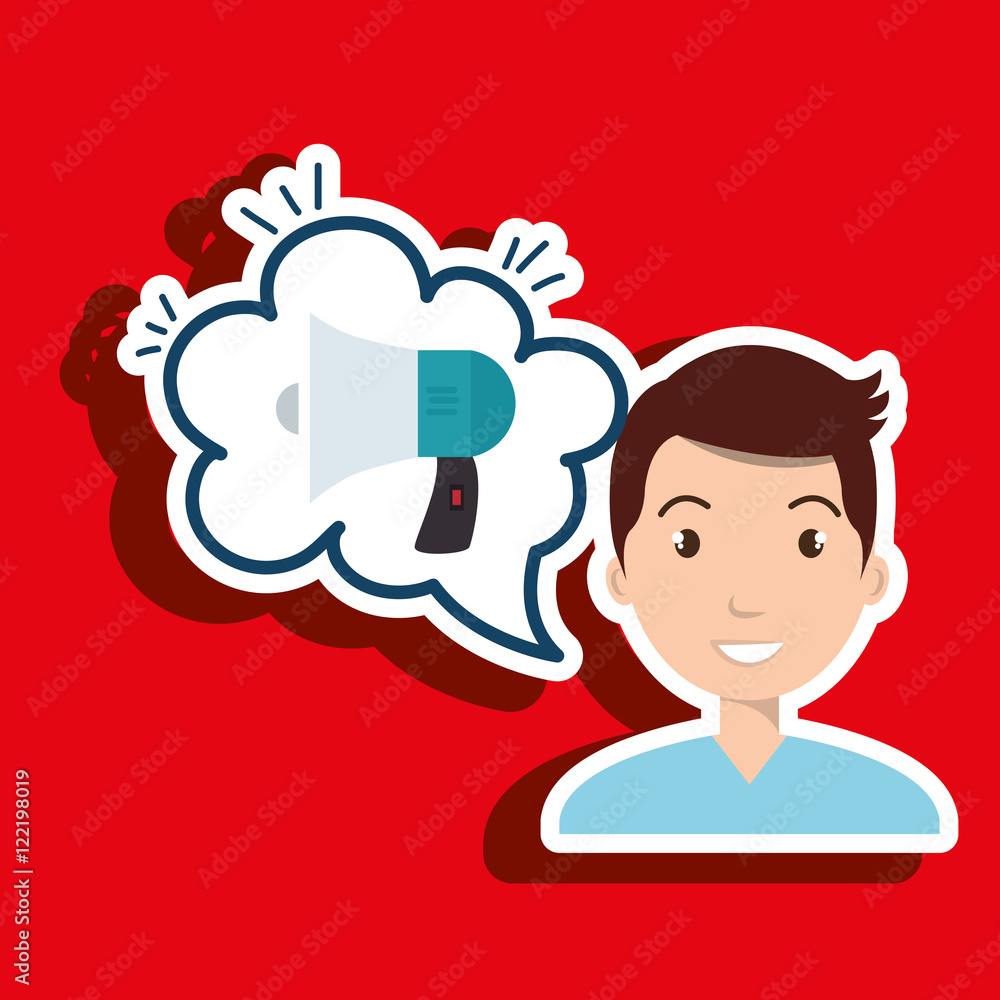 man thinking creating bubble vector illustration eps 10 man thinking creating bubble vector illustration eps 10