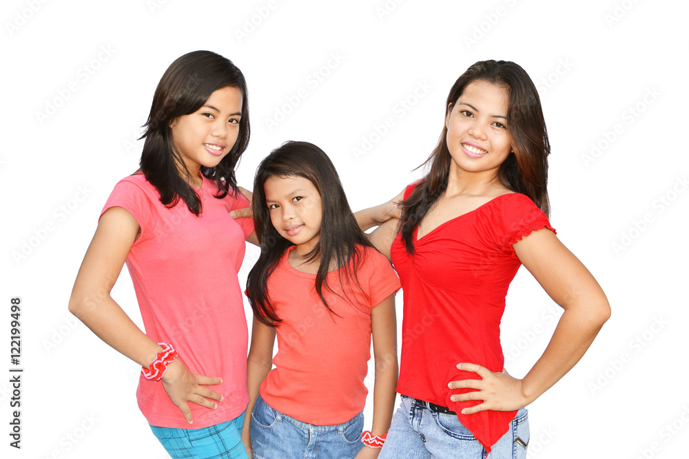 Three Asian Girls Three Asian Girls