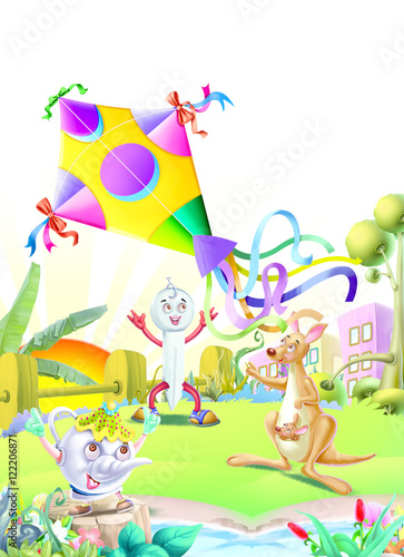 Picture related Alphabet K