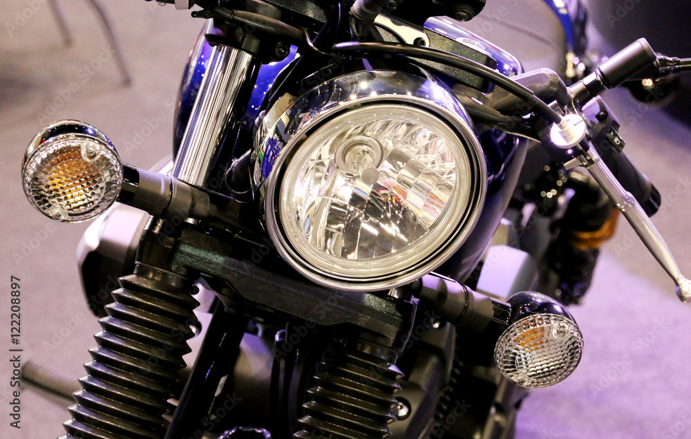 Fototapeta premium Closeup of motor cycle