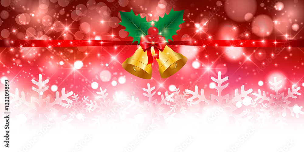 クリスマス ヒイラギ リボン 背景 クリスマス ヒイラギ リボン 背景
