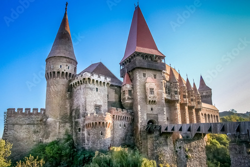 Tableau sur toile Hunyad Castle, called also the Korwin castle