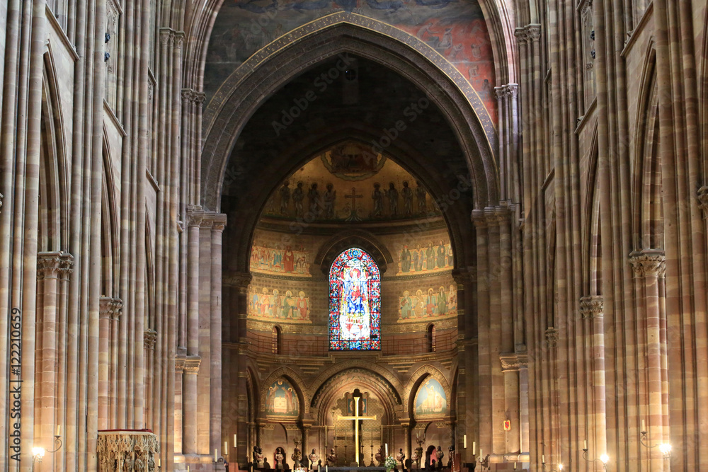 Choeur. Cathédrale Notre-Dame de Strasbourg. Choeur. Cathédrale Notre-Dame de Strasbourg.