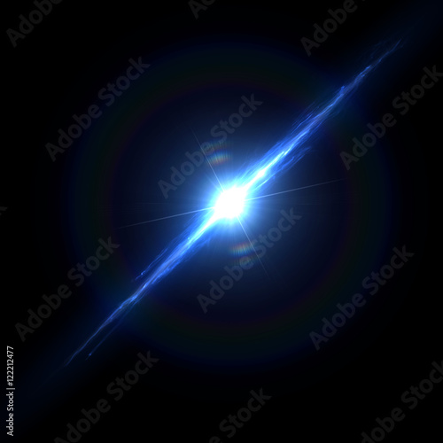 Wallpaper Mural Abstract image of lighting flare Torontodigital.ca