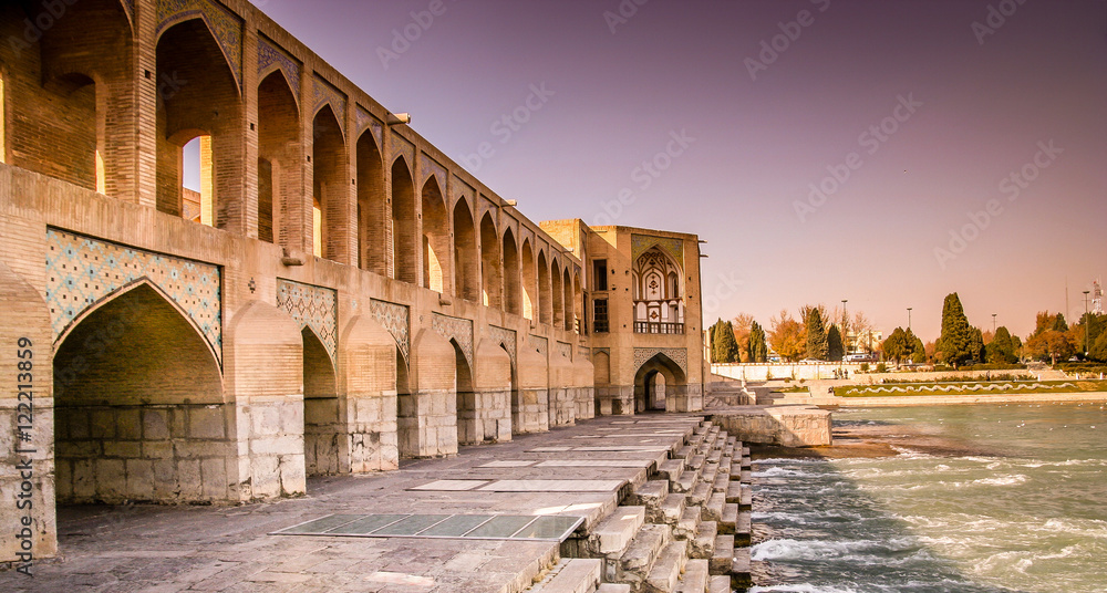 Old bridge in Esfahan