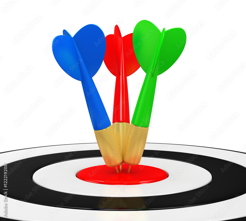 Arrow Darts and Target Arrow Darts and Target