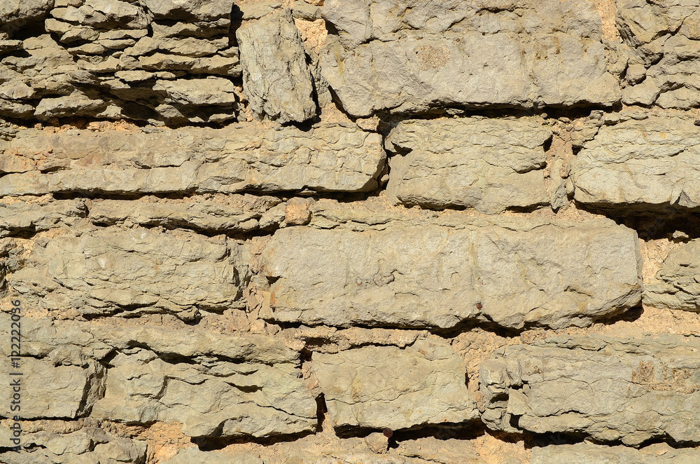 Close up of old stone bricks for texture or background. Close up of old stone bricks for texture or background.