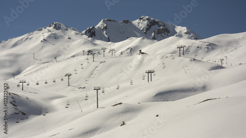 Pyrenees. Boi Taull Ski Resort. Catalonia, Spain