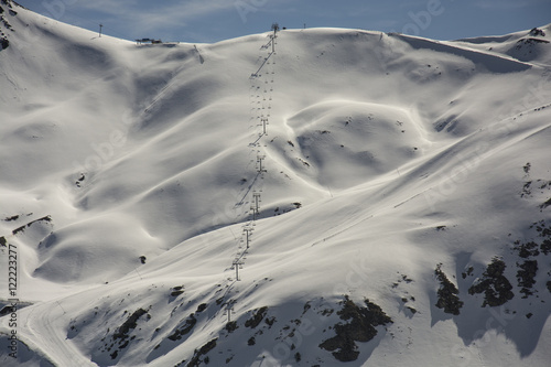 Pyrenees. Boi Taull Ski Resort. Catalonia, Spain
